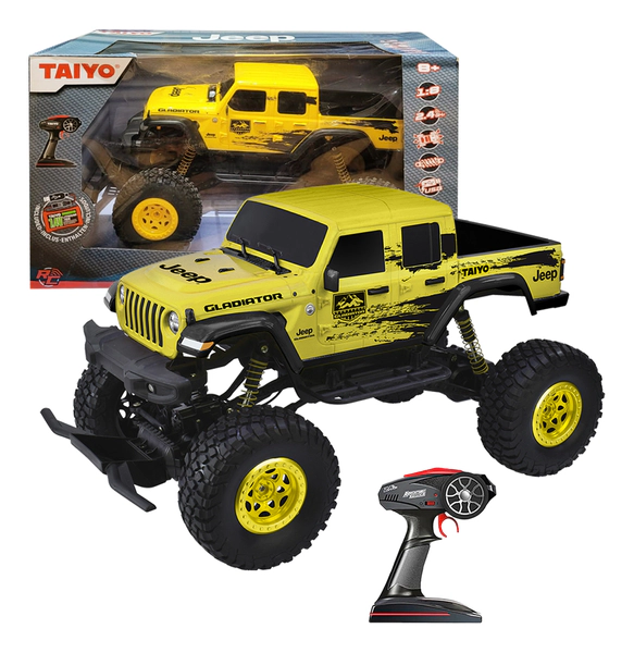 Jeep Wrangler Gladiator Rc 4x4 Luz Suspensión Taiyo 1:8