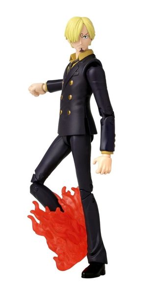 Figura Coleccionable Una Pieza Sanji Articulados 17 Cm Wabro