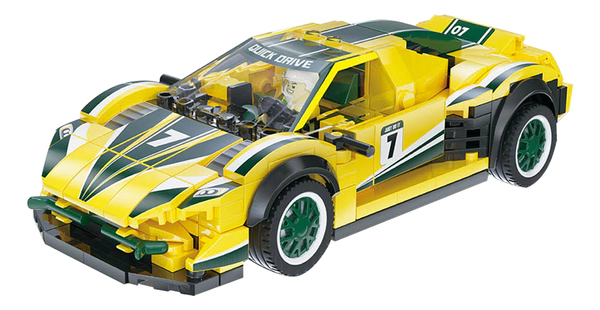 Set De Bloques Para Armar Auto 316 Piezas Construccion