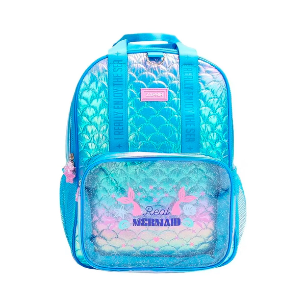Mochila Espalda 16 Pulgadas Real Mermaid Sirena Zaphir