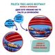 Pileta Inflable 3 Anillos Modelo Spiderman Bestway