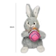 Conejo De Peluche Con Huevo De Pascua 22cm