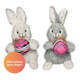 Conejo De Peluche Con Huevo De Pascua 22cm