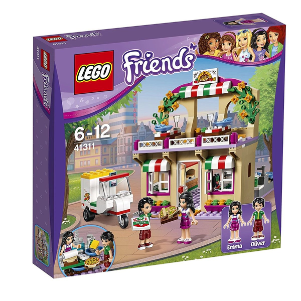 Lego Friends La Pizzeria De Heartlake 289pzas Amigos