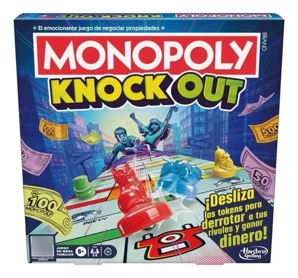 Juego De Mesa Monopoly Knock Out Hasbro Gaming Original