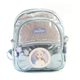 Mochila Frozen Elsa Celeste Espalda 12 Original Wabro