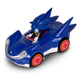 Sonic The Hedgehog Vehículo A Fricción Color Azul