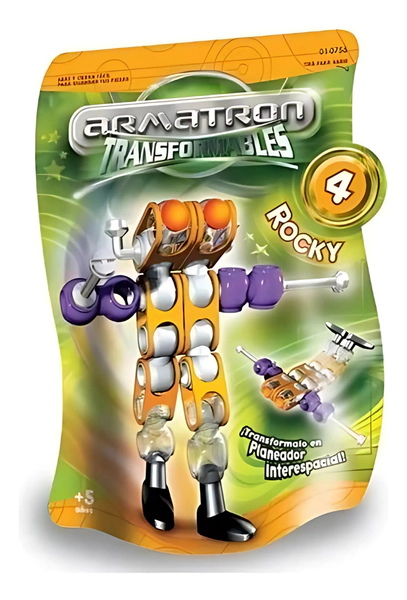 Juego Bloques Armatron Transformables Imagina N4 24 Piezas