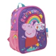 Mochila Escolar Peppa Pig Arcoiris Espalda 12 Surtida Wabro