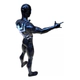 Muñeco Black Spiderman Articulado 23cm Marvel Original
