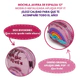 Mochila Escolar Espalda Metalizada Arcoíris Pop It 12 Zaphir