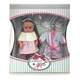 Muñeca Lovely Girl Con Set Ropa Cariñito