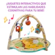 Gimnasio Manta Para Bebes Con Juguetes Interactivos Gugga