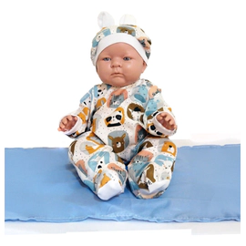 Bebe Reborn Bebote Real Muñeco 1 Kilo 45cm Cert Nacimiento