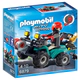Playmobil City Action Ladron Con Quad Y Botin Original