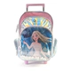 Mochila Frozen Queen Of Snow And Ice Carro 16 Pulgadas