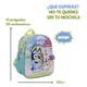 Mochila Escolar Bluey Play 3d De Espalda 12' Surtido Wabro