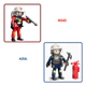 Muñecos Articulados Bombero Surtidos Playset Coleccionable
