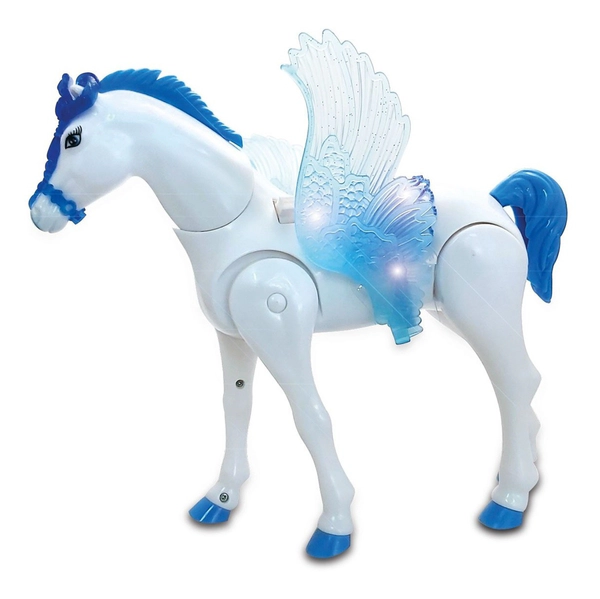 Caballo Mágico Con Luz Mueve Sus Alas Orig Ilusion State