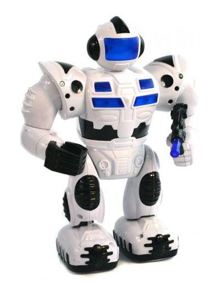 Robot Pioneer Sonidos Movimientos Y Luces Juego Interactivo