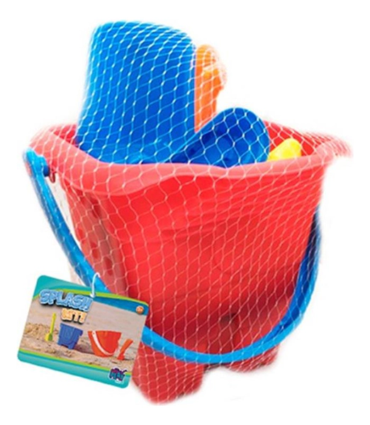 Juego De Playa Pala Rastrillo Balde Y Accesorios
