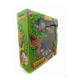 Set Animalitos De Juguete Con Cabaña Tipo Playmobil