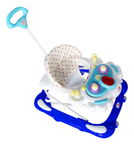 Andador Para Bebe Con Manija Luz Sonido Y Tablero Didáctico