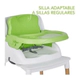 Silla De Comer Plegable Para Bebes 3 En 1 Ok Baby