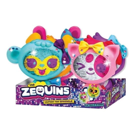 Muñecos Animalitos Zequins Original Serie 2 Con Lentejuelas