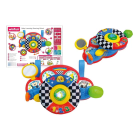 Volante Interactivo Winfun Para Bebé Con Sonidos Y Luces
