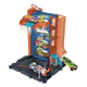Pista Hot Wheels Estacionamiento City Garaje C/ Auto Mattel