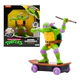 Tortugas Ninja Con Skate Y Accesorios 12cm Surtido Wabro