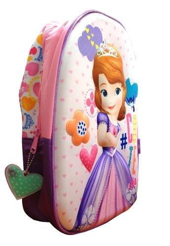 Mochila Espalda 12 Nena Princesita Sofia Original Disney