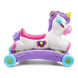 Unicornio Balancín Y Correpasillos Vtech 2 En 1 Sonidos