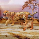 Playsets Animales De La Selva Pack X 2 Original Wabro