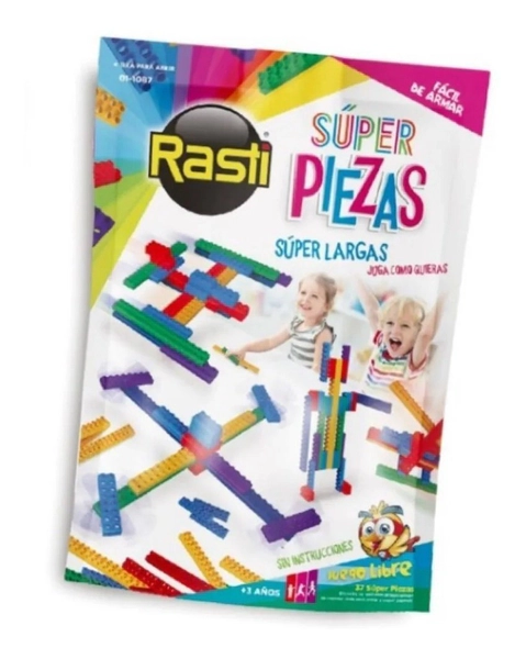 Rasti Super Piezas 35 Largas Ladrillos Bloques