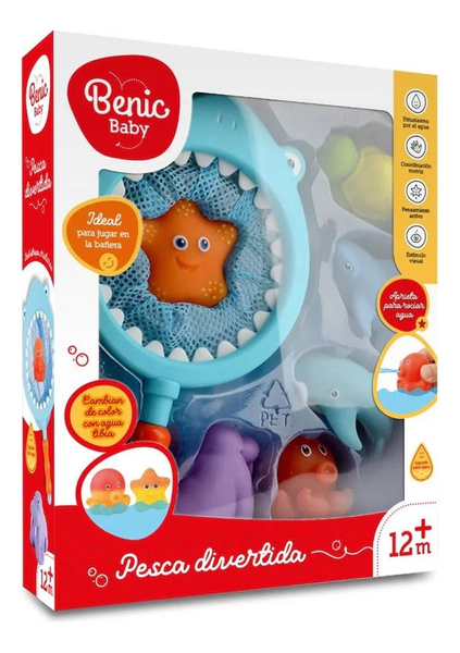Juego De Baño Pesca Divertida Para Bebes Benic Baby