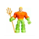 Muñeco Antiestrés Wabro Monster Flex Dc Aquaman Estirable