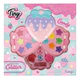 Set De Maquillaje Frutilla Sombra Y Glitter Sebigus