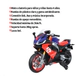 Moto A Batería Para Niños «yamaha» Con Sonido Y Luces