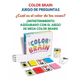 Juego De Mesa Color Brain Preguntas Y Cartas Toyco
