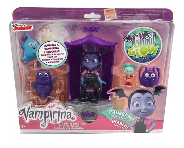 Set De Juego Vampirina Amigos Ghoul Glow Con Luz Y Sonido