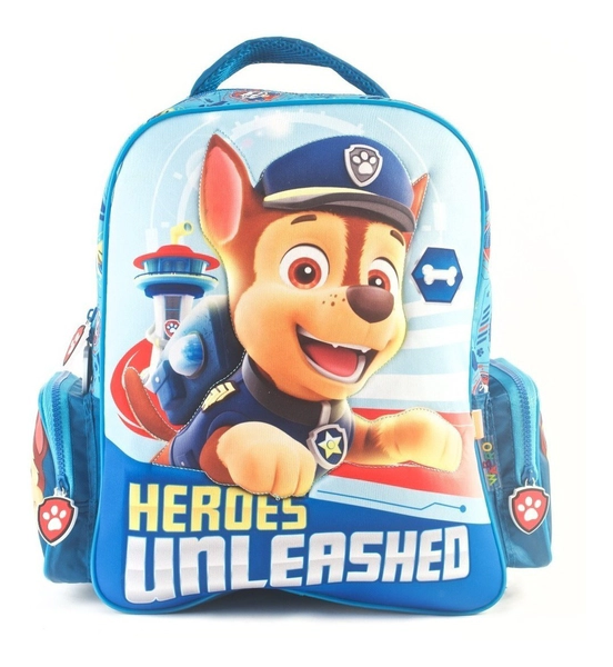 Mochila Paw Patrol 3d Legends Espalda 15 Original Wabro