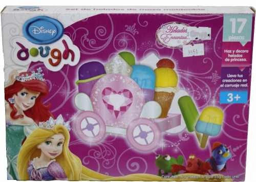 Masas Princesas Disney Fabrica De Helados 17 Piezas Original