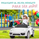 Auto A Bateria Control Remoto Padres Bluetooth App ROJO