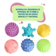 Set De Pelotas Sensoriales Estimulo Para Bebes Con Texturas