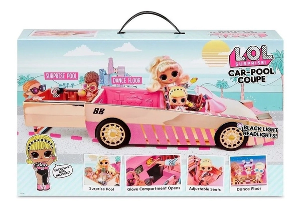 Lol Car-pool Coupe Pileta Sorpresa - Incluye Lol Exlusiva