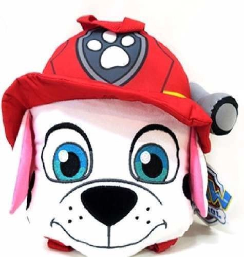 Paw Patrol Mochila Peluche C/ Tiras Jardin Marshall Original