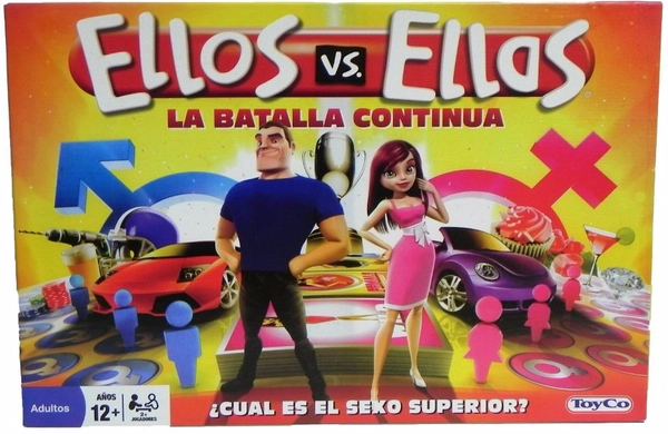 Juego De Mesa De Generos Ellos Vs Ellas