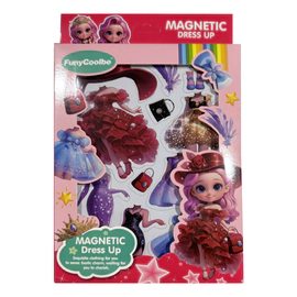 Muñeca Magnetica Para Vestir Con Ropa Y Accesorios